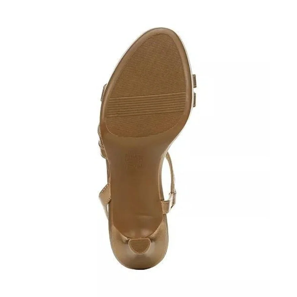 Naturalizer “Brenta” Strappy Dress Sandals – Size 8.5M – Bronze Pearl – NIB-$110 - Picture 5 of 11